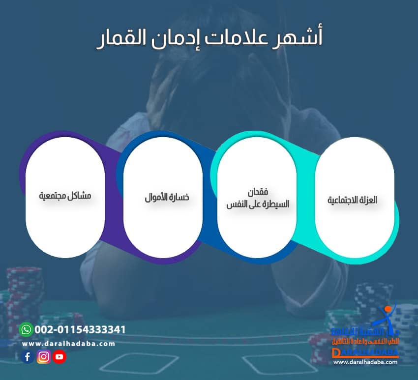 أشهر 4 علامات إدمان القمار