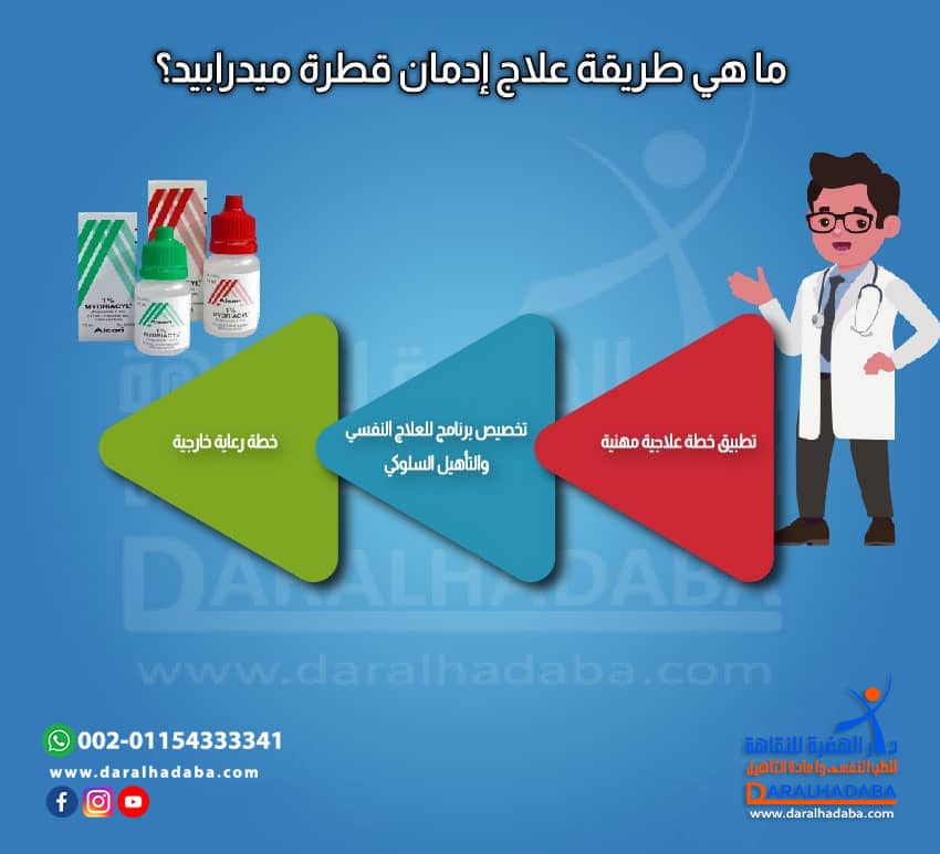 طريقة علاج إدمان قطرة ميدرابيد